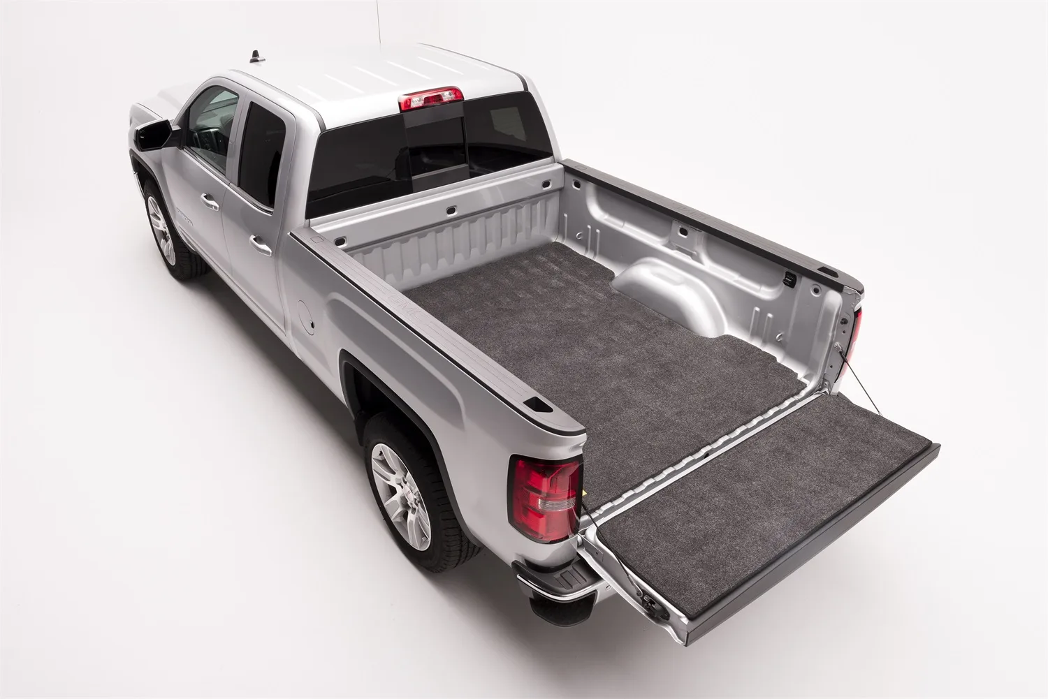 BedRug® Floor Truck Bed Mat BEDMAT FOR SPRAY-IN OR NO BED LINER 20+GM HD SILV/SIERRA 8ft. W/O MULTI-PRO TG