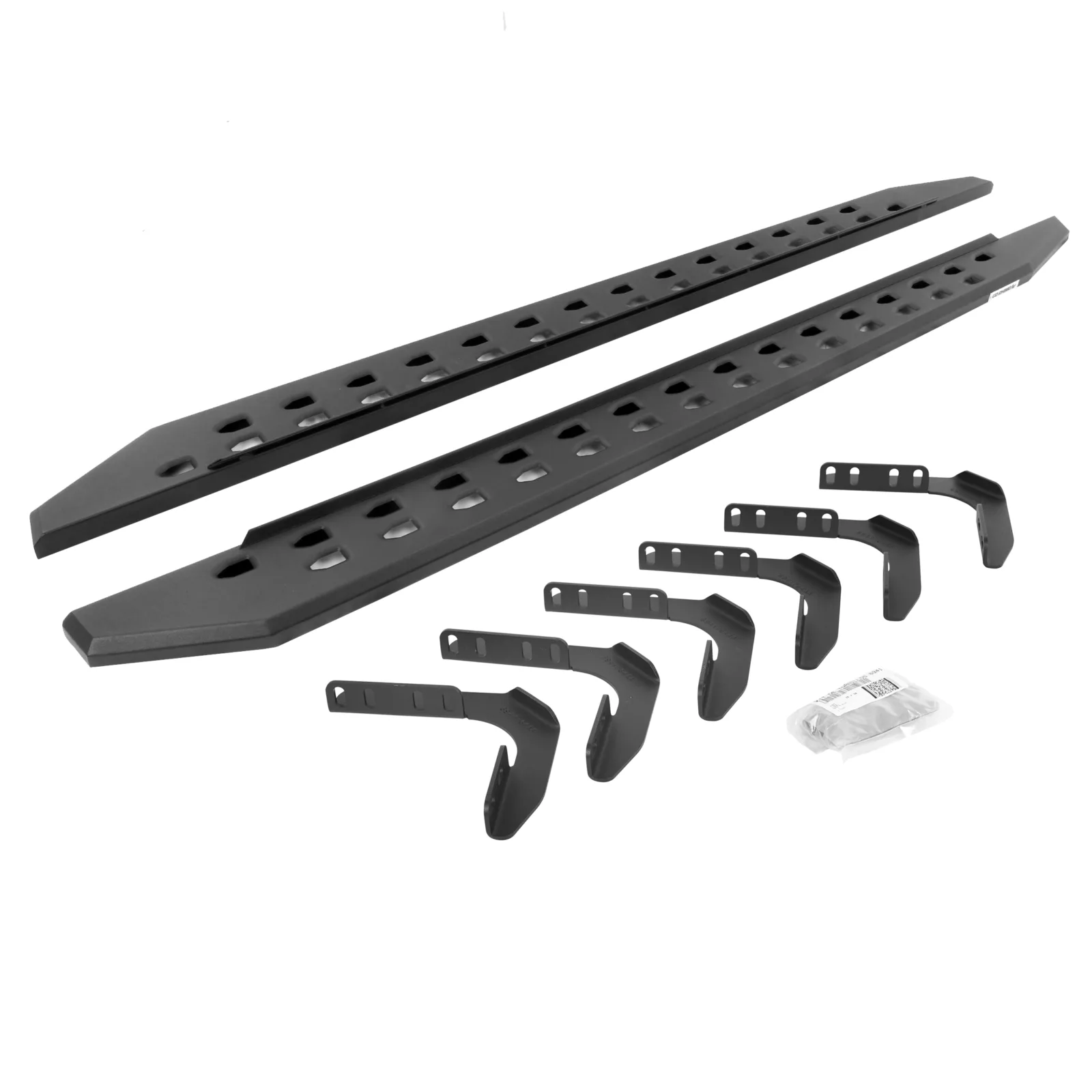 RB20 Slim Line Running Boards with Mounting Brackets Kit
