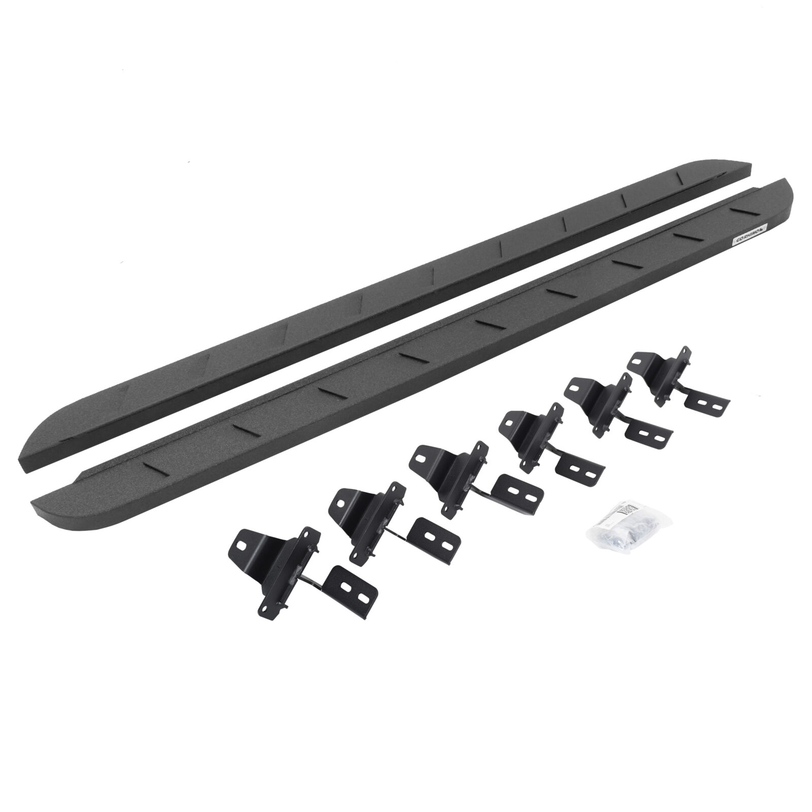 RB10 Slim Line Running Boards with Mounting Brackets Kit
