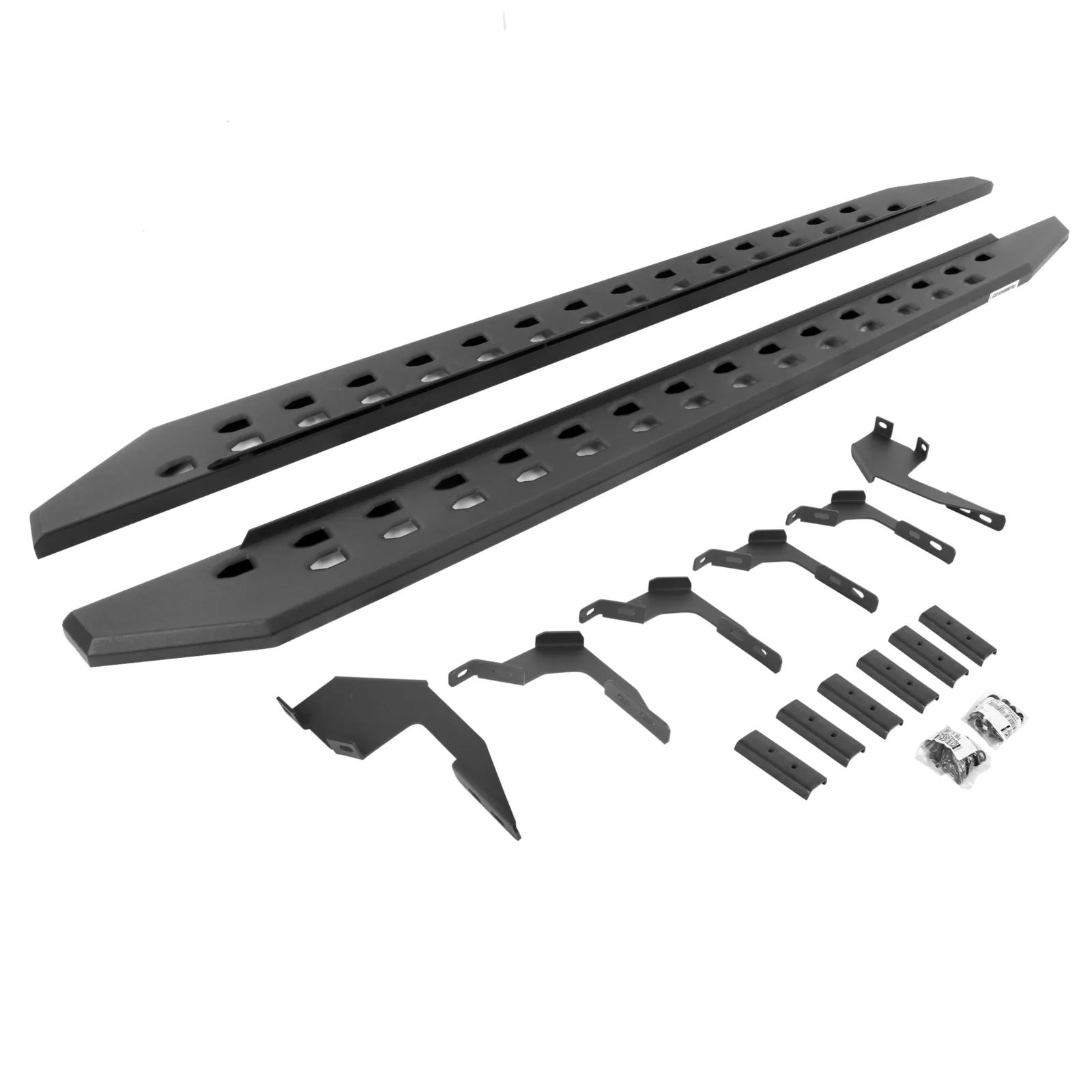 RB20 Slim Line Running Boards with Mounting Brackets Kit