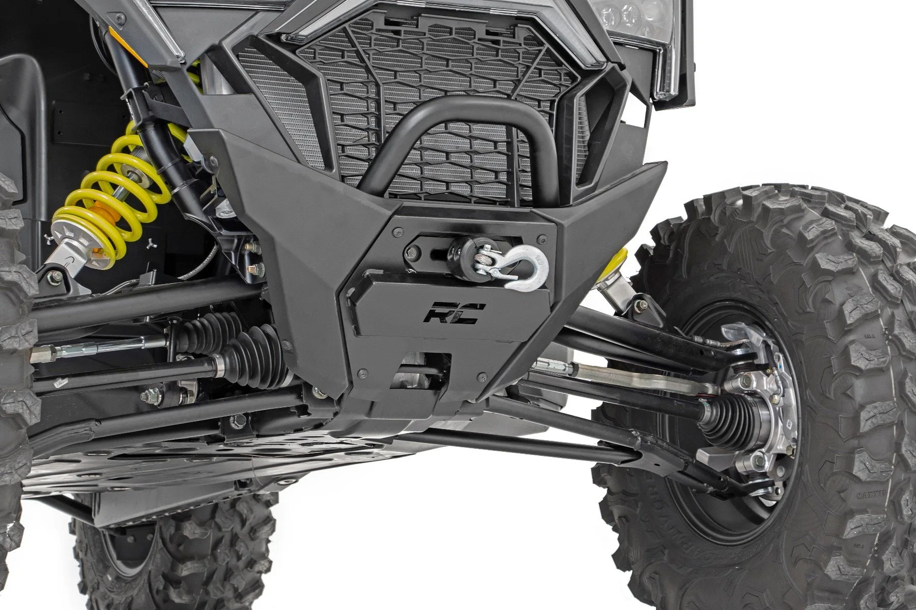 Rough Country Winch Mount; Polaris RZR PRO XP 4WD (2020-2021)