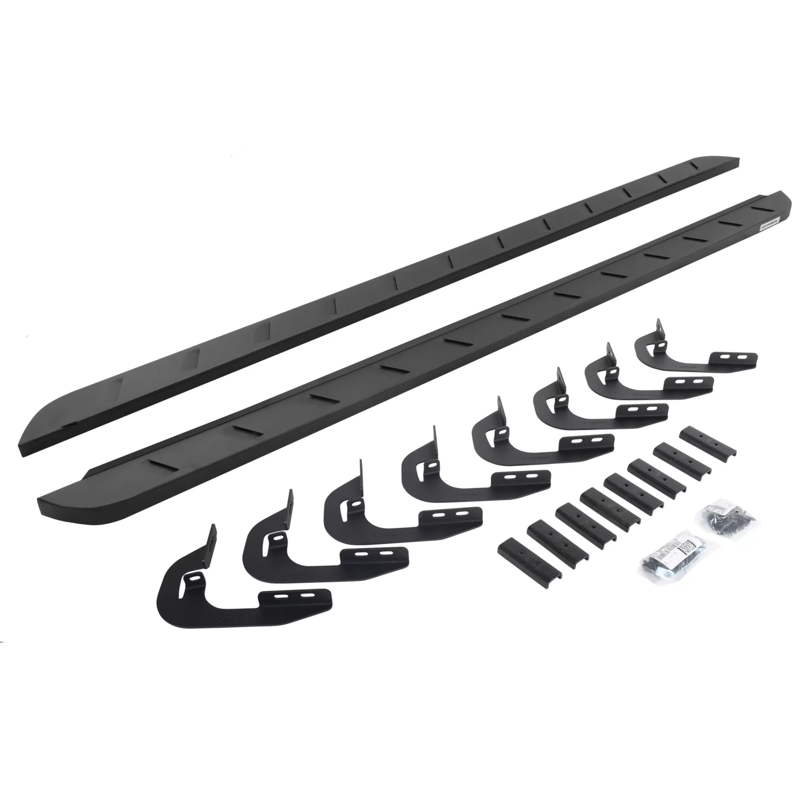 RB10 Slim Line Running Boards with Mounting Brackets Kit