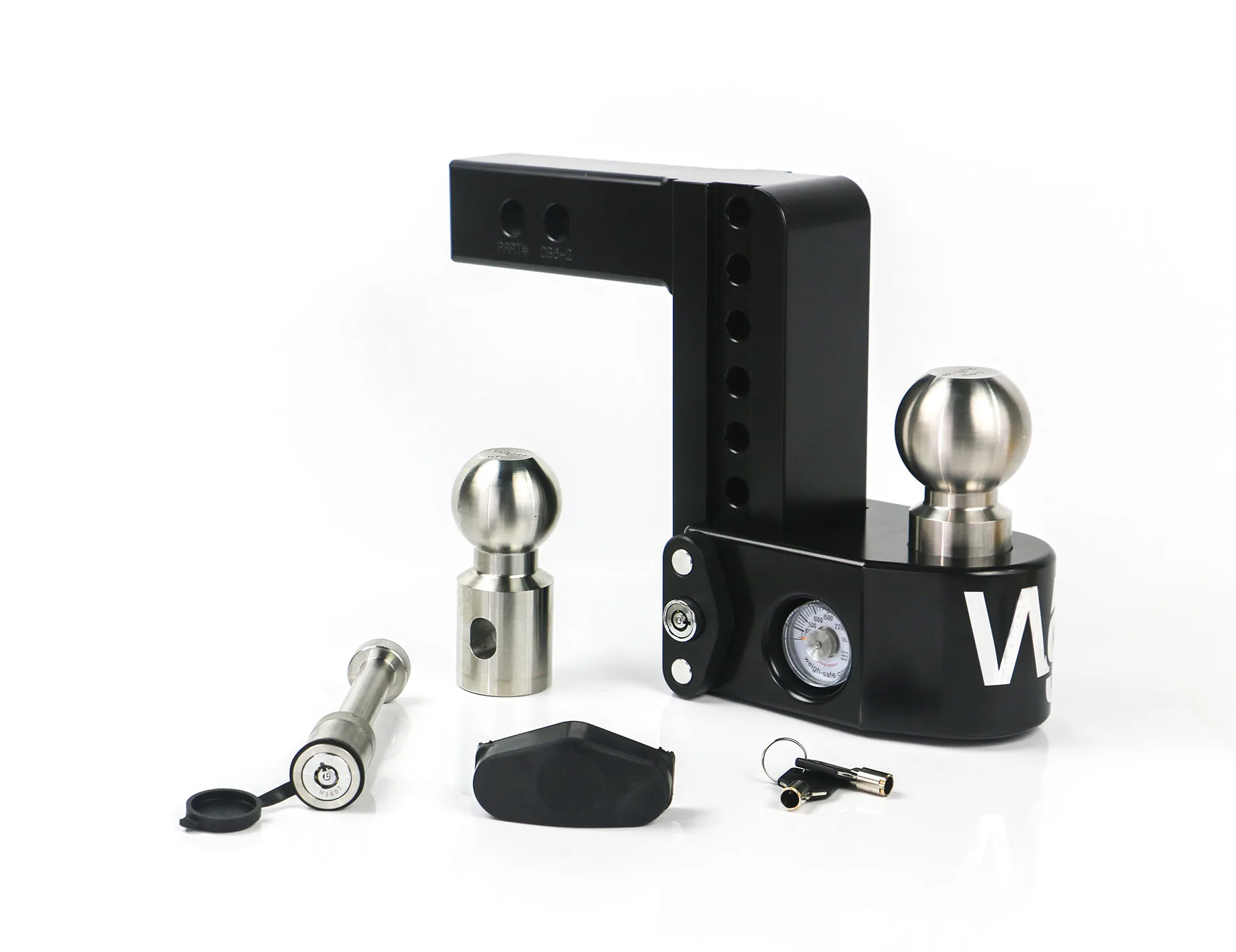 Weigh Safe Cerakoted Trailer Hitch - 6" Drop for 2" Receiver w/ WS05