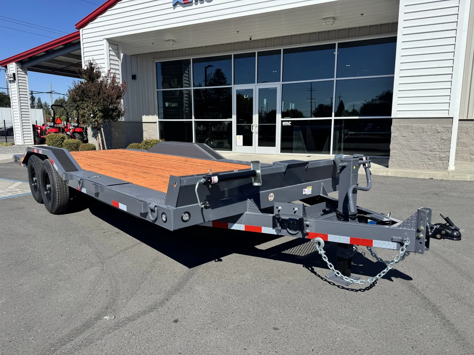 8×20 Equipment Flatbed Trailer