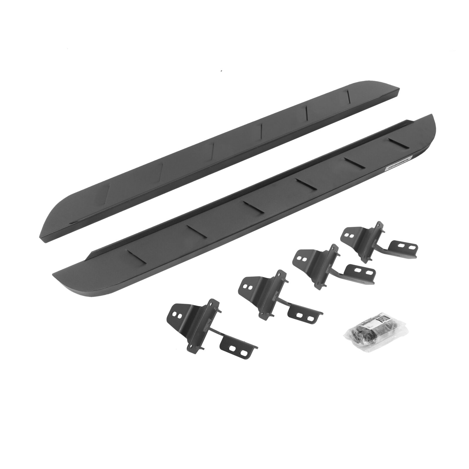 RB10 Slim Line Running Boards with Mounting Brackets Kit