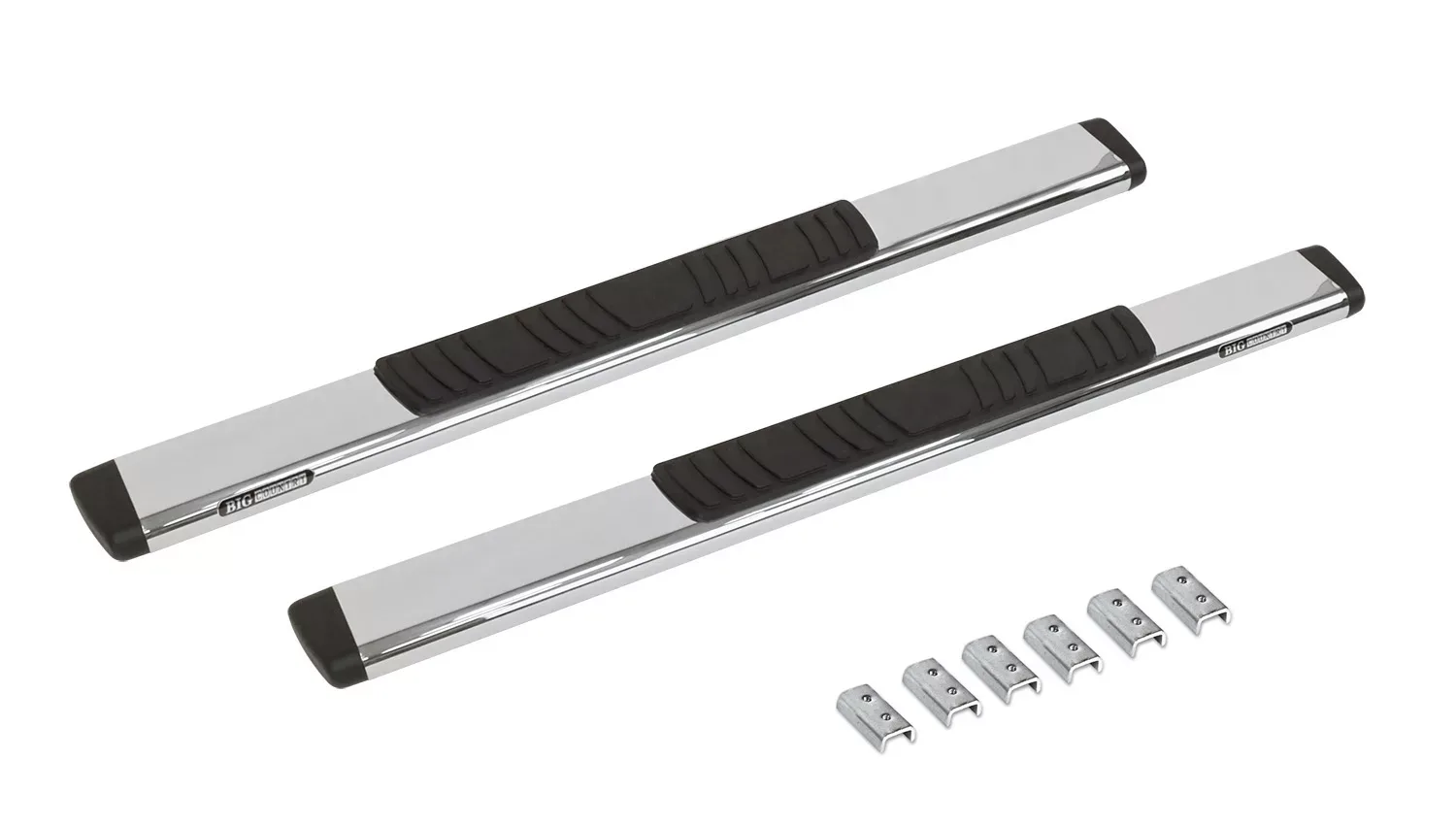 5" OE Xtreme Low Profile Side Steps with Mounting Brackets Kit