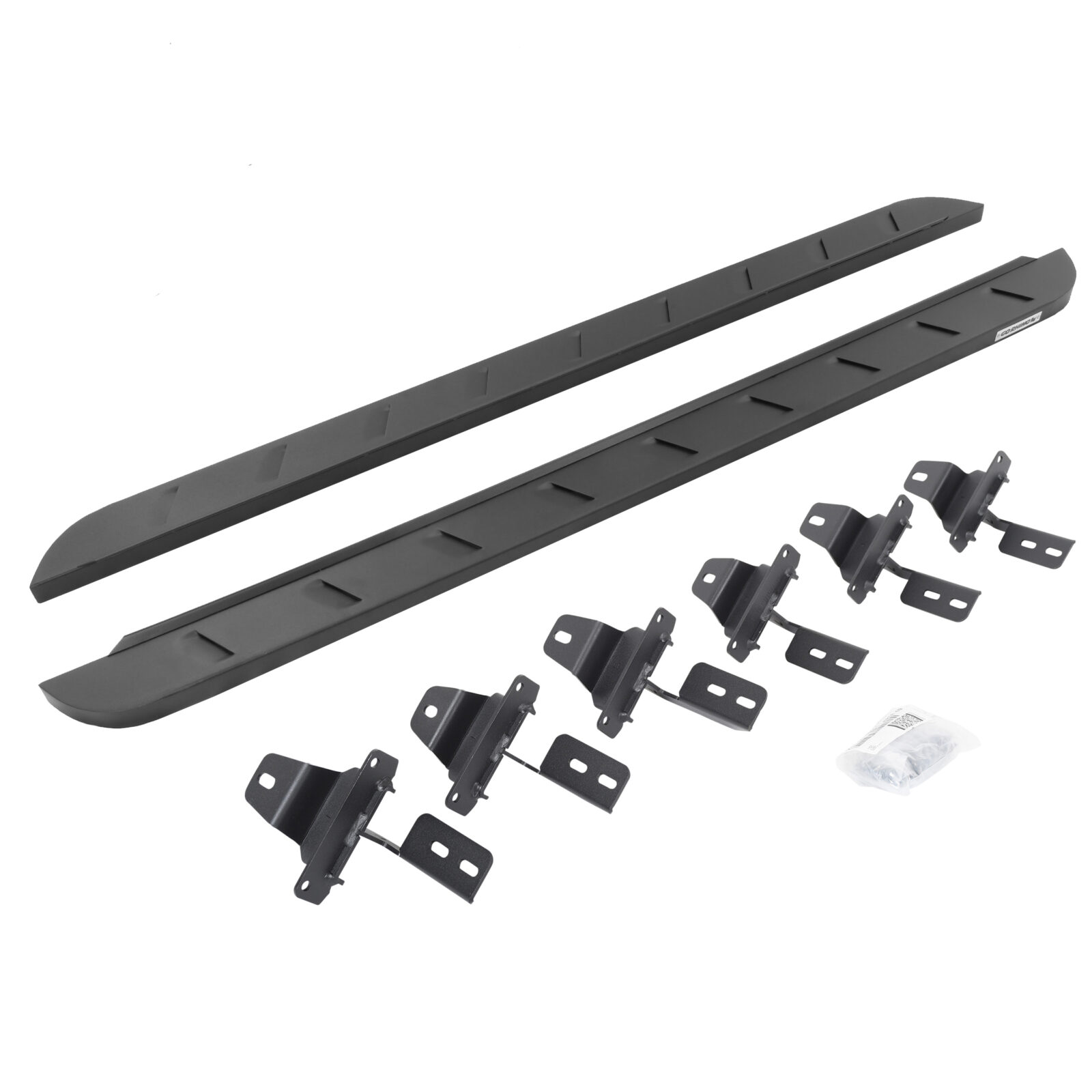 RB10 Slim Line Running Boards with Mounting Brackets Kit