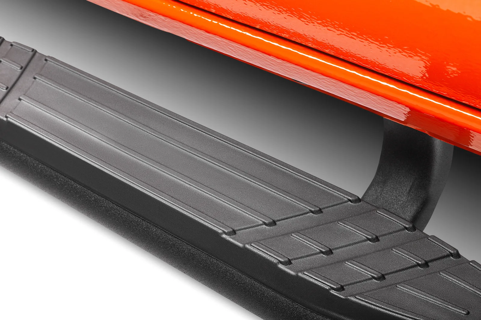 4″ OE Xtreme Side Steps with Mounting Brackets Kit – Double Cab Only