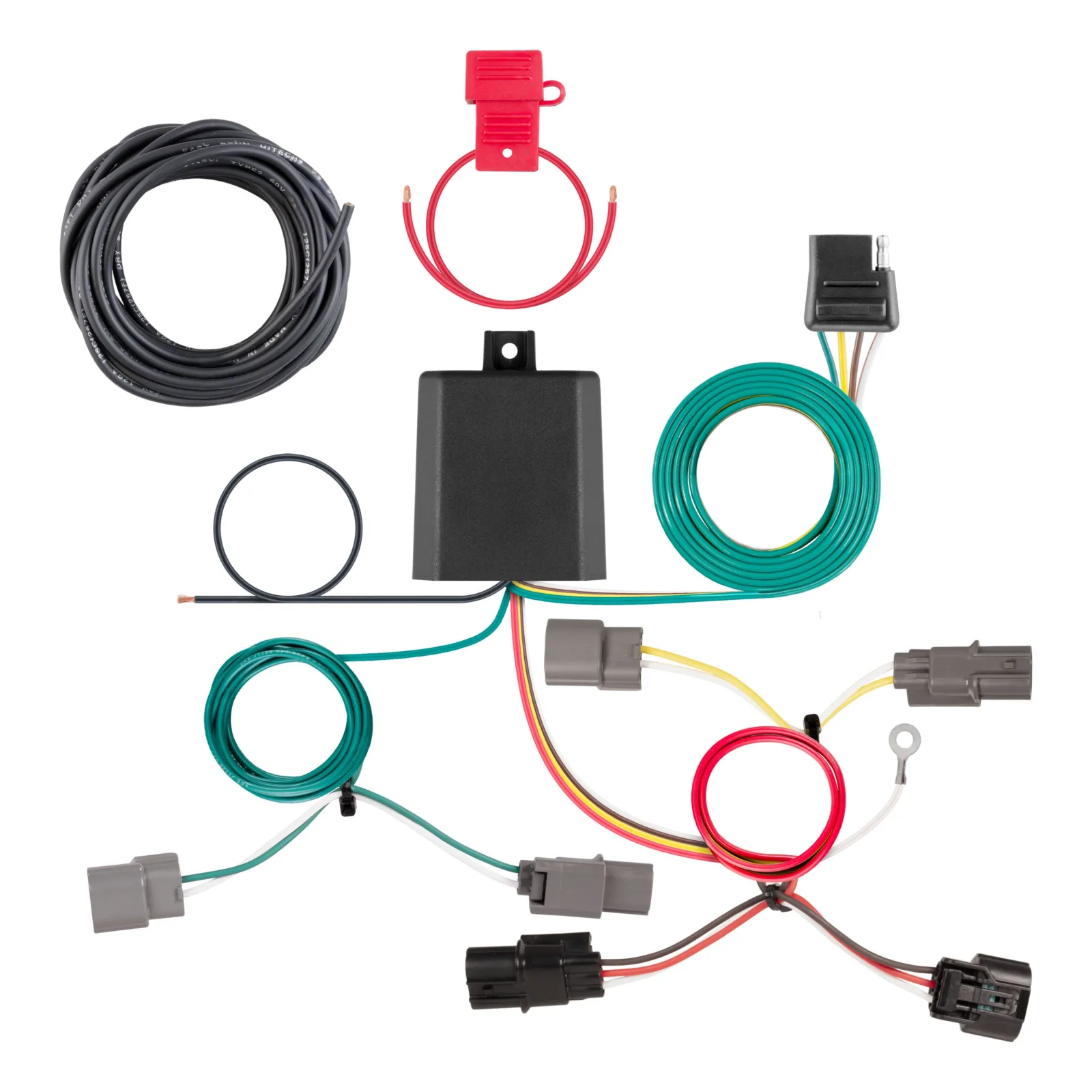 Custom Wiring Harness, 4-Way Flat Output, Select Honda Civic Sedan