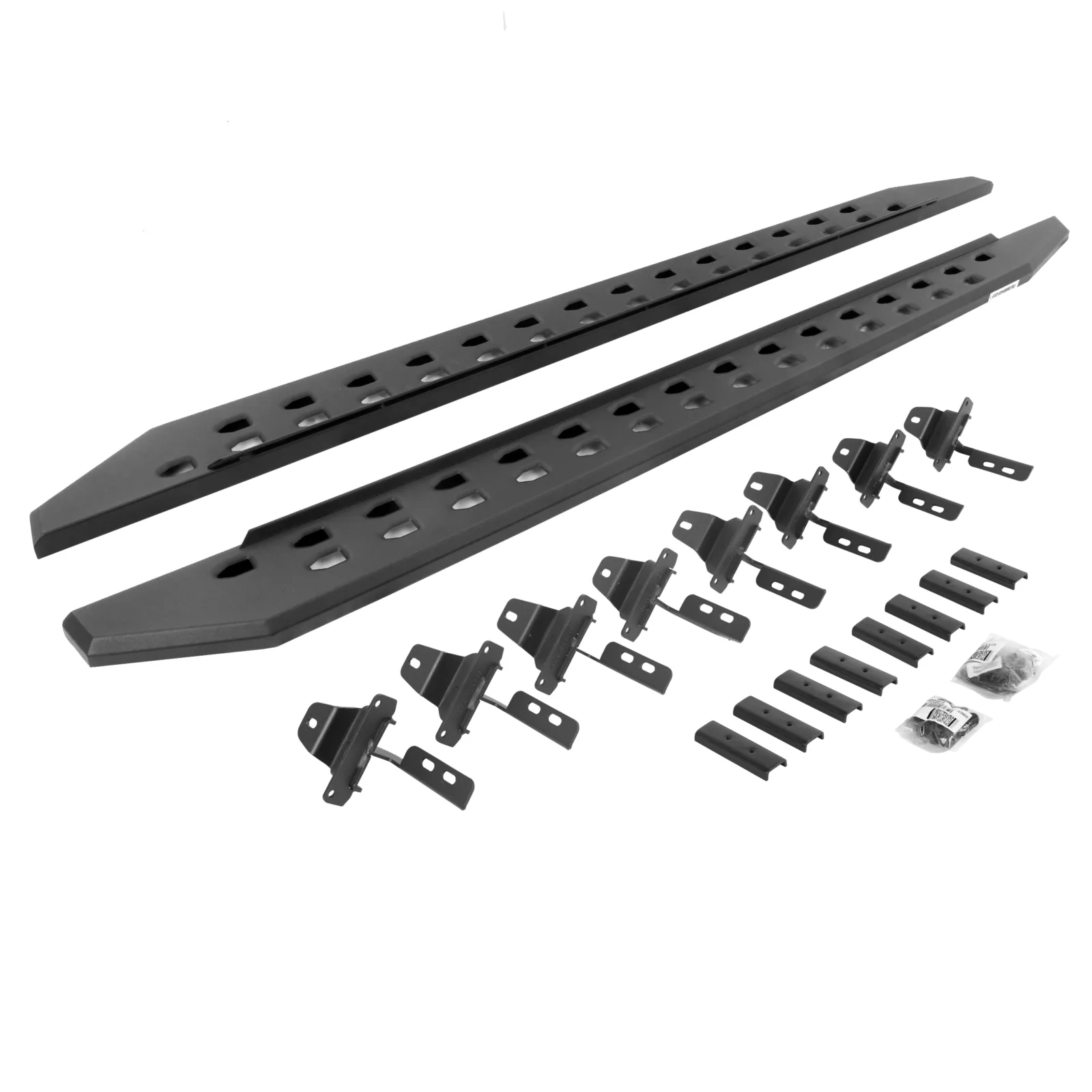 RB20 Slim Line Running Boards with Mounting Brackets Kit