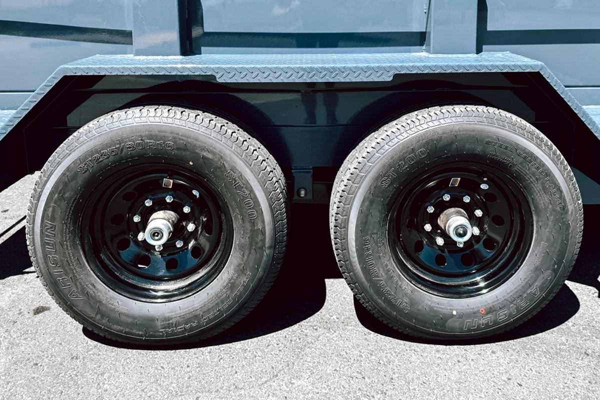 Iron Panther trailer wheels
